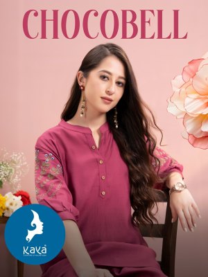 Chocobell by Kaya Vatican Silk Co ord set catalogue at wholesale rate wholesale catalogs