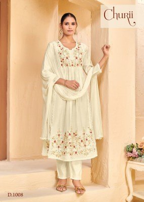 Churii Camelia Soft Pure Silk Top And Bottom with Designer Chiffon Dupatta  Wholesale 