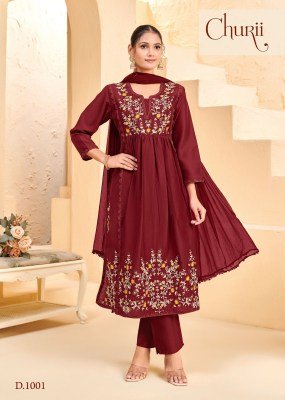 Churii Camelia Soft Pure Silk Top And Bottom with Designer Chiffon Dupatta  Wholesale kurtis catalogs