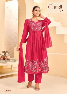 Churii Camelia Soft Pure Silk Top And Bottom with Designer Chiffon Dupatta  Wholesale kurtis catalogs