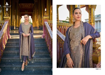 Cinderella by Kimkhab pure banarsi jaquared embroidered unstitched salwar kameez catalogue at wholesale price salwar kameez catalogs