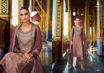 Cinderella by Kimkhab pure banarsi jaquared embroidered unstitched salwar kameez catalogue at wholesale price salwar kameez catalogs