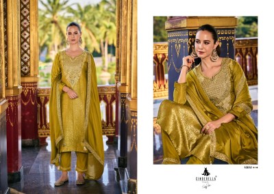 Cinderella by Kimkhab pure banarsi jaquared embroidered unstitched salwar kameez catalogue at wholesale price salwar kameez catalogs