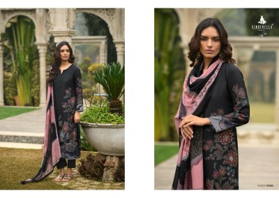 Cindrella by Juliet pure digital printed with handwork unstitched dress material catalogue  salwar kameez catalogs