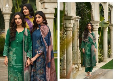 Cindrella by Juliet pure digital printed with handwork unstitched dress material catalogue  salwar kameez catalogs