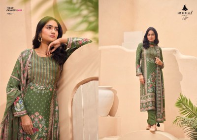 Cindrella by Rewild pure muslin digital printed with handwork unstitched dress material catalogue salwar kameez catalogs