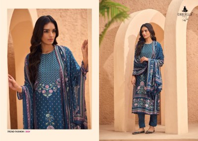 Cindrella by Rewild pure muslin digital printed with handwork unstitched dress material catalogue salwar kameez catalogs