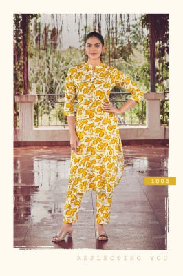 Cindrella by Tips and tops heavy reyon printed fancy kurta pajama catalogue at affordable rate kurtis catalogs