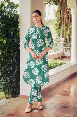 Cindrella by Tips and tops heavy reyon printed fancy kurta pajama catalogue at affordable rate kurtis catalogs