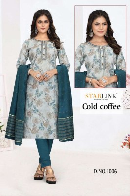 Cold coffee by starlink kurti pant dupatta set size wise Kurti design wholesaler price in India  kurtis catalogs