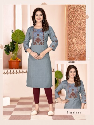 Colourpix by Kitkat vol 4 heavy fancy reyon embroidered kurti catalogue at low rate kurtis catalogs