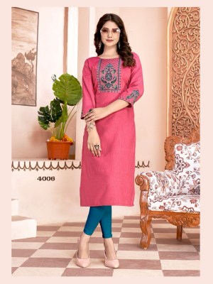 Colourpix by Kitkat vol 4 heavy fancy reyon embroidered kurti catalogue at low rate kurtis catalogs