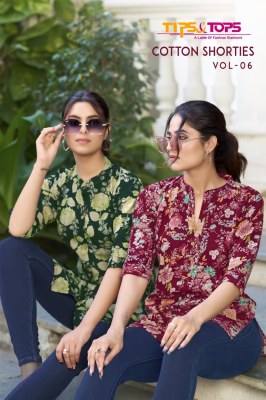 Cotton Shorties by Tips and tops Premium Cotton printed western wear catalogue at low price wholesale catalogs