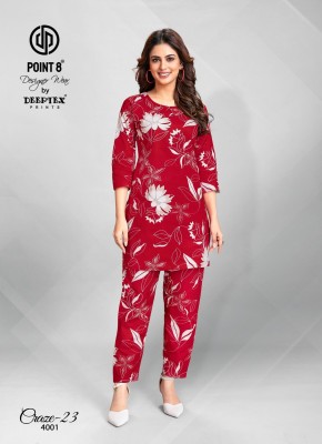 Craze23 vol 4 by Deeptex Pure cotton printed Fancy  co ord set catalogue at affordable rate co ord set catalogs