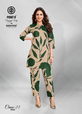 Craze23 vol 4 by Deeptex Pure cotton printed Fancy  co ord set catalogue at affordable rate co ord set catalogs
