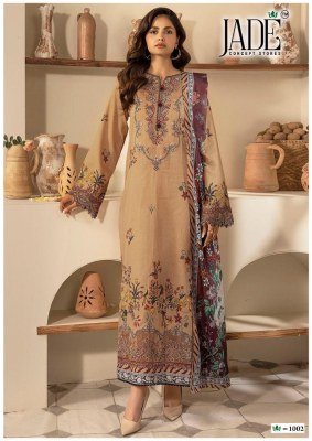 Crimson vol 10 by Jade Heavy Lawn Cotton Pakistani suit collection with affordable rate  pakistani suit catalogs