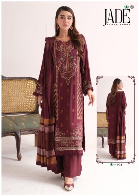 Crimson vol 9 by jade Exclusive heavy Lawn readymade suit catalogue at affordable rate readymade suit catalogs