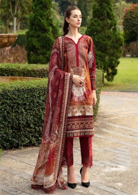 Crimsons vol 10 by Jade Pure Lawn cotton karachi unstitched printed suit catalogue JADE