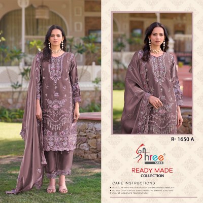 DN 1650 ABCD by Shree Fab Embroidered designer readymade suit catalogue at affordable rate readymade suit catalogs