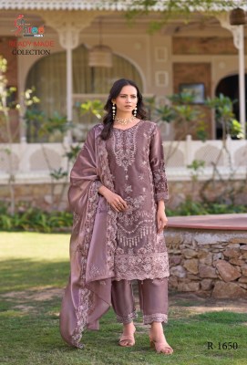 DN 1650 ABCD by Shree Fab Embroidered designer readymade suit catalogue at affordable rate readymade suit catalogs