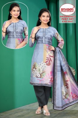 DNo 8647 by Vashnavi vol 3 Digital Printed Fancy Kurti Bottom and Dupatta Collection wholesale catalogs