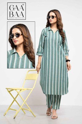 DNo 921 by Gaabaa Cotton Cord Set With Hand Work Detailing collection with low range kurtis catalogs