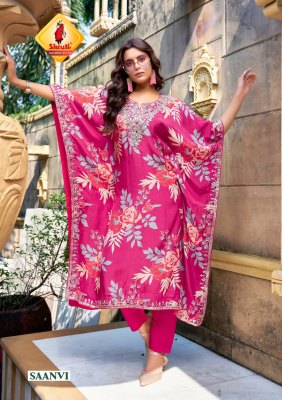 Daastaan by Shruti pure crape digital printed kaftan with pant collection readymade suit catalogs