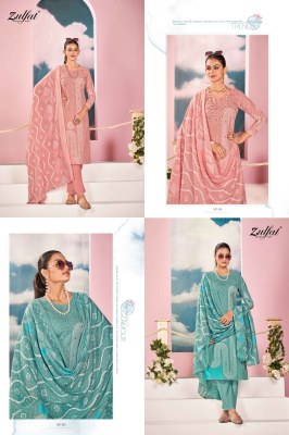 Dastoor vol 2 by Zulfat Pure Cotton Designer Dress Material catalogue at affordable rate salwar kameez catalogs