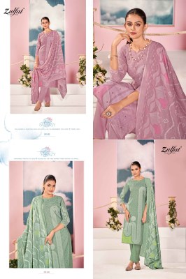 Dastoor vol 2 by Zulfat Pure Cotton Designer Dress Material catalogue at affordable rate salwar kameez catalogs