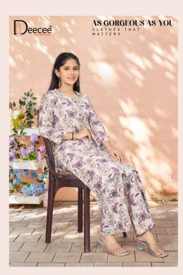 DeeCee Paulami Vatican Print Fabric Straight Kurti with Panel Button Patti and Sleeve Button Plazo Wholesale wholesale catalogs