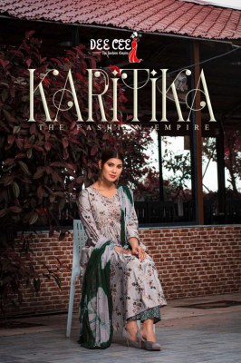 DeeCee by karitika heavy chanderi print aliya cut flared long  kurti catalogue at wholesale price Dee cee