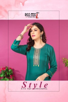 Deecee by Prashita a line long dori sequence embroidered kurti catalogue at affordable rate kurtis catalogs