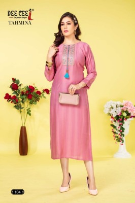 Deecee by Tahmina fancy dori embroidered A line kurti catalogue at wholesale price kurtis catalogs