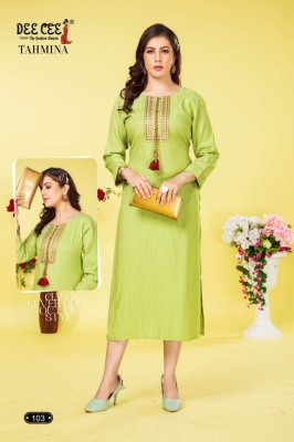 Deecee by Tahmina fancy dori embroidered A line kurti catalogue at wholesale price kurtis catalogs