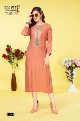 Deecee by Tahmina fancy dori embroidered A line kurti catalogue at wholesale price kurtis catalogs