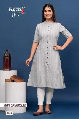 Deecee present hiral new fancy A line cotton yard pocket kurti catalogue at wholesale rate kurtis catalogs