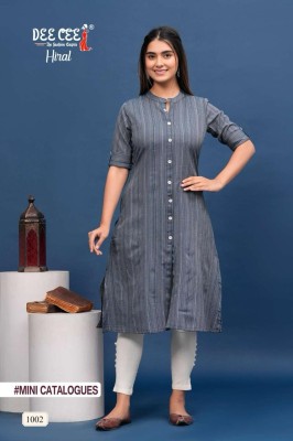 Deecee present hiral new fancy A line cotton yard pocket kurti catalogue at wholesale rate kurtis catalogs