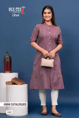 Deecee present hiral new fancy A line cotton yard pocket kurti catalogue at wholesale rate kurtis catalogs