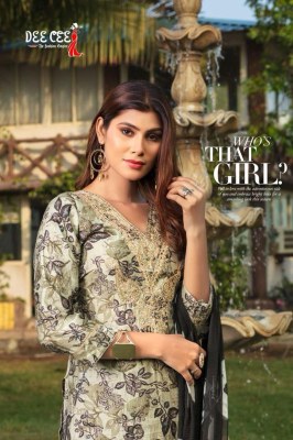 Deecee present petal present A line heavy chanderi embroidered readymade suit catalogue at wholesale rate Dee cee