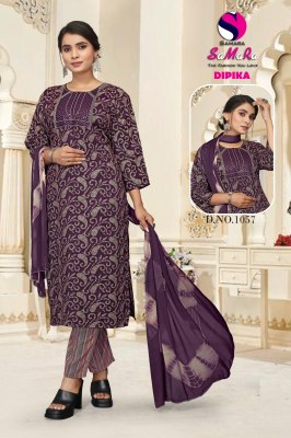 Deepika by Samara fancy capsual foil printed readymade suit catalogue at affordable rate readymade suit catalogs