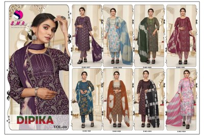 Deepika by Samara fancy capsual foil printed readymade suit catalogue at affordable rate readymade suit catalogs