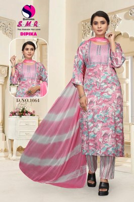 Deepika by Samara fancy capsual foil printed readymade suit catalogue at affordable rate readymade suit catalogs