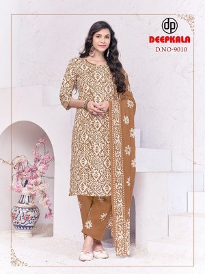 Deepkala Batik Special Vol 9 Kurti Pant With Dupatta readymade suit catalogs