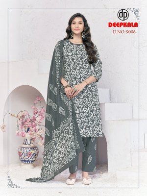 Deepkala Batik Special Vol 9 Kurti Pant With Dupatta readymade suit catalogs