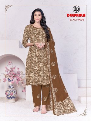 Deepkala Batik Special Vol 9 Kurti Pant With Dupatta readymade suit catalogs