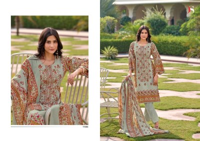 Deepsy Suits Meher Vol 4 Pure Cotton Self Embroidery Work Unstitched Salwar Kameez wholesaler Price in Surat  pakistani suit catalogs