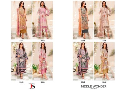 Deepsy Suits Niddle Wonder Premium Pure Cotton Patches Work Embroidery Cotton Dupatta Pakistani suits catalogue Manufacture price India  pakistani suit catalogs