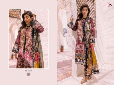 Deepsy suiits presents Firdus classic lawn vol 23 Pure cotton embroidery patches work Pakistani suits catalogue wholesale price   pakistani suit catalogs