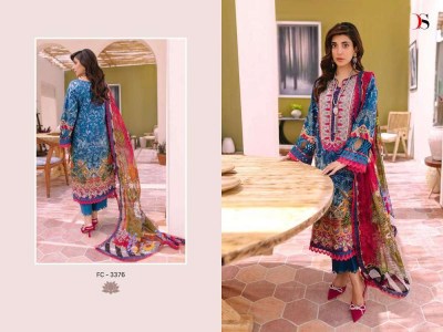 Deepsy suiits presents Firdus classic lawn vol 23 Pure cotton embroidery patches work Pakistani suits catalogue wholesale price   pakistani suit catalogs