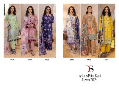 Deepsy suit by Adans Printkari lawn 24 pure cotton embroidered Pakistani suit catalogue pakistani suit catalogs